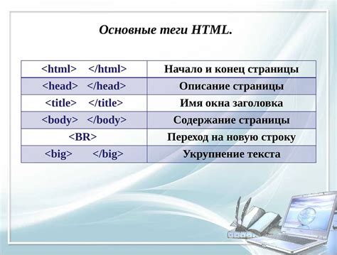 Неправильное использование тегов и атрибутов