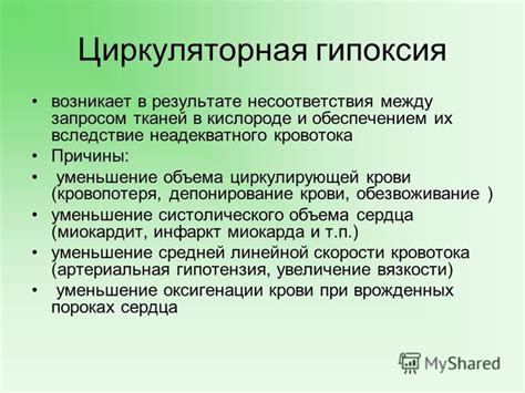 Частиный гипоксический синдром